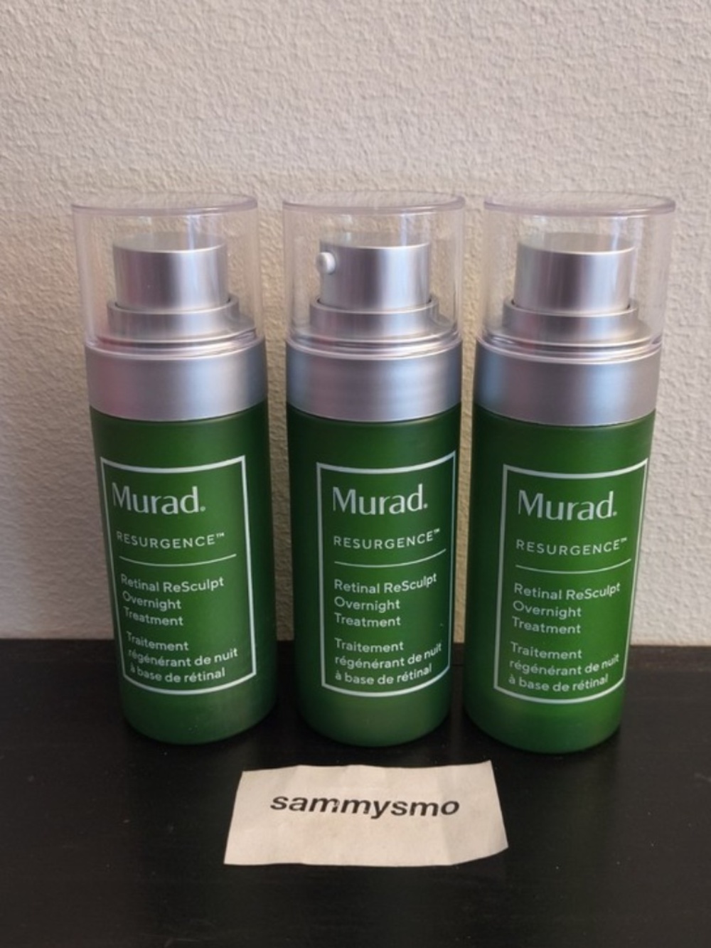 Murad Retinal ReSculpt Overnight Treatment 1oz FULL SIZE x3